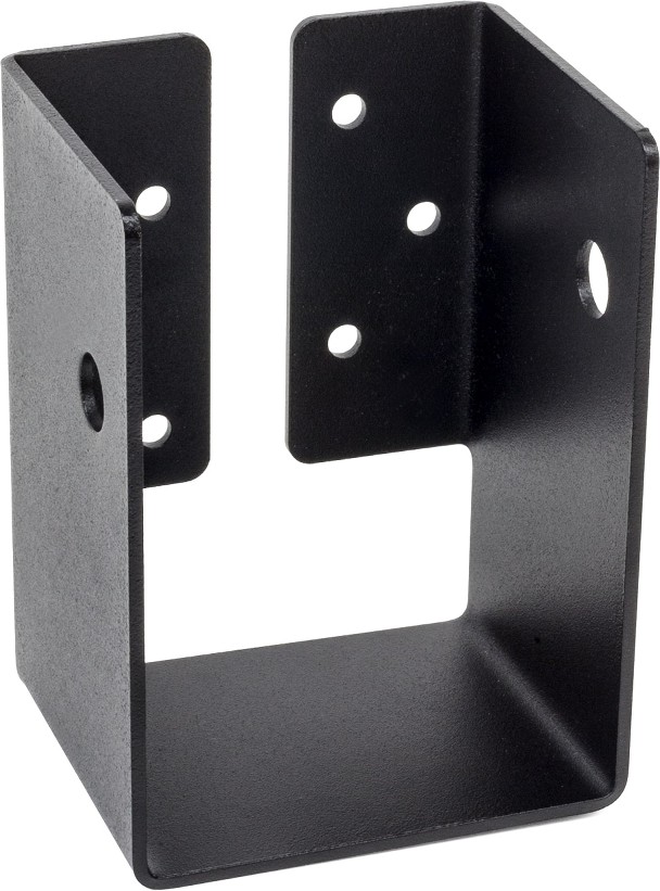 Outdoor Accents APHH 4-in x 6-in Single 12 -Gauge Powder-coated Concealed joist hanger