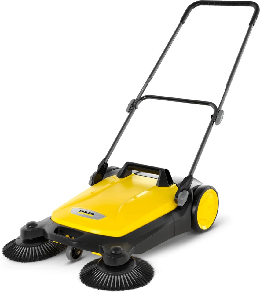 Walk Behind Outdoor Push Sweeper S 4 Twin for Workshops Warehouses or Garages