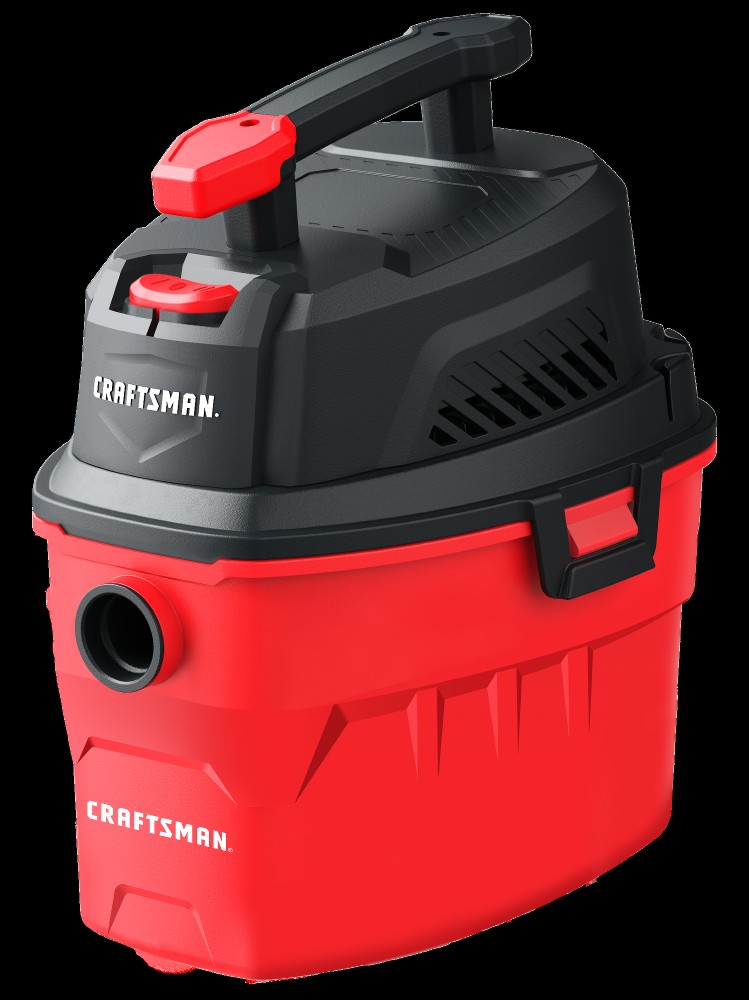 3-Gallon 3 HP Corded Wet/Dry Shop Vacuum with Accessories Included
