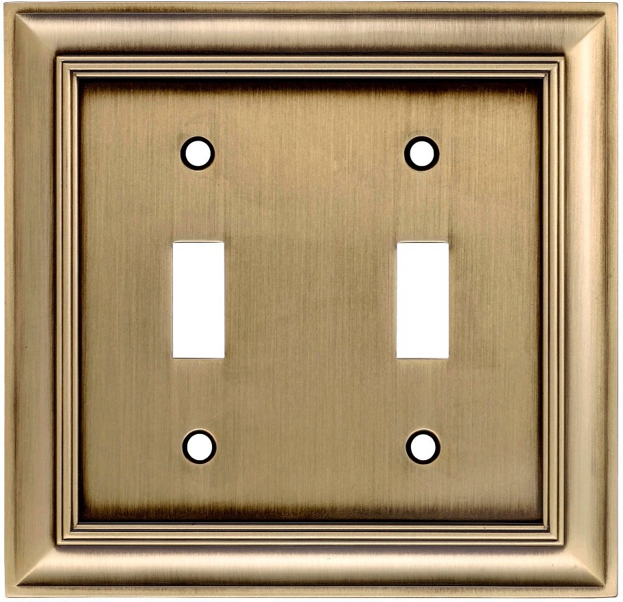 Cosgrove Zinc Indoor Toggle Wall Plate