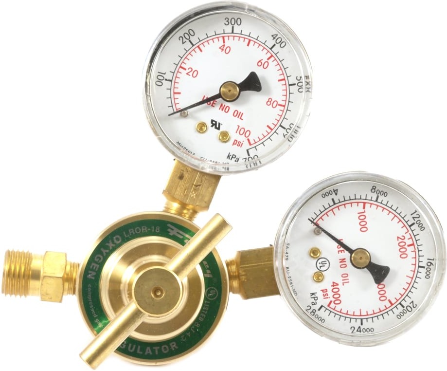 Oxygen CGA540 Welding Gas Regulator
