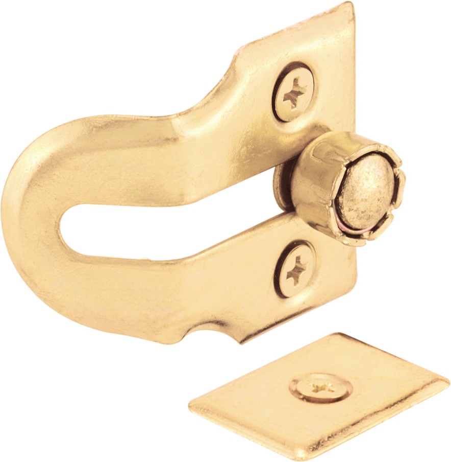 1-1/4-in Yellow Steel Sliding Window Sash Lock 2 -Pack