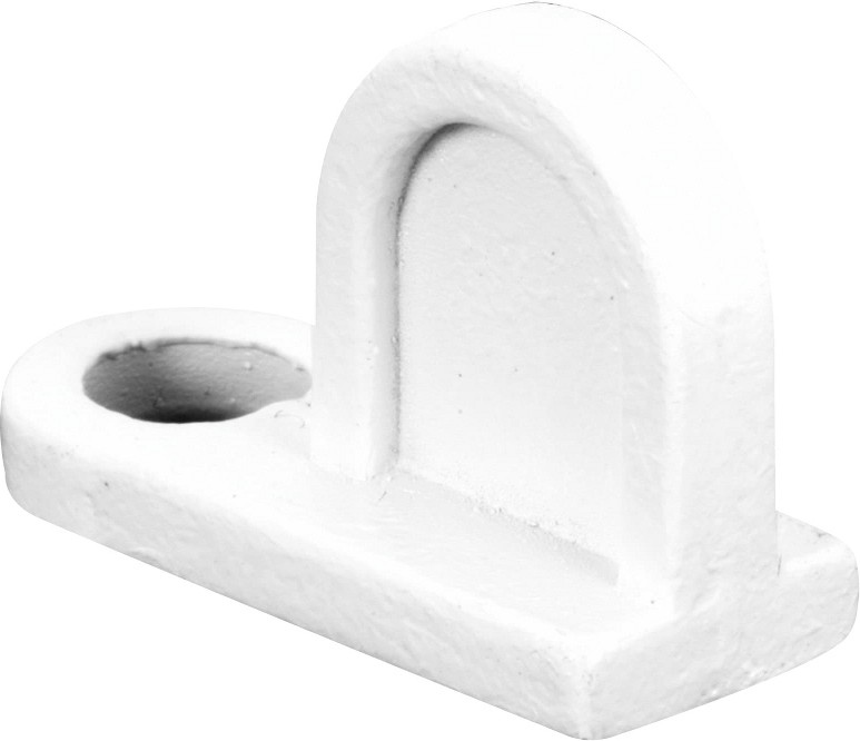 100 -Pack White Flush Clip