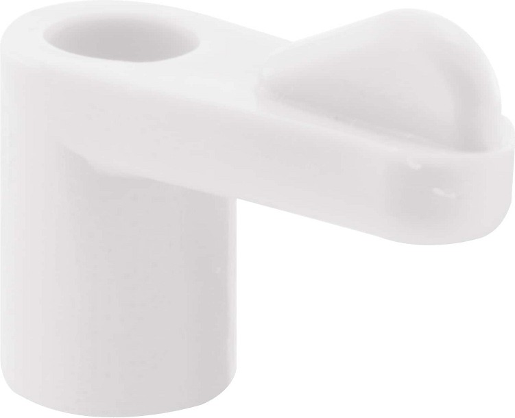 100 -Pack 0.38-in White Clip