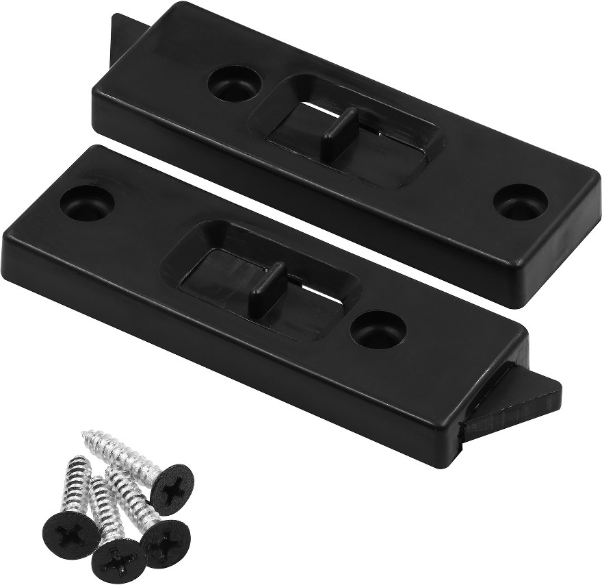 Black Plastic Sliding Window Sash Lock