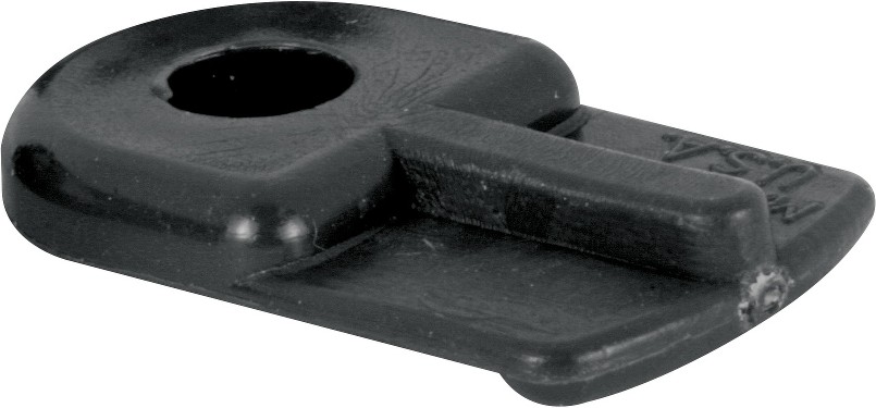 100 -Pack Black Flush Clip