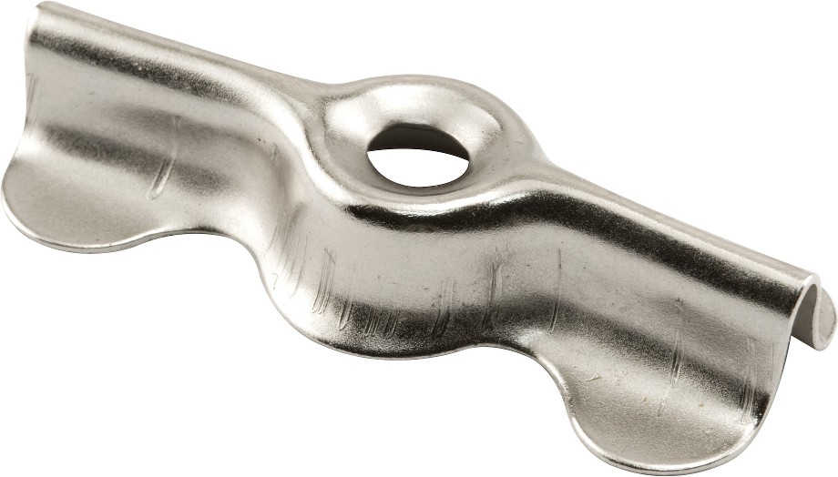 6 -Pack Gray Flush Double wing clip