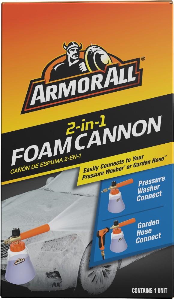 2-in-1 Foam Cannon 1 -Count Spray Car Exterior Wash