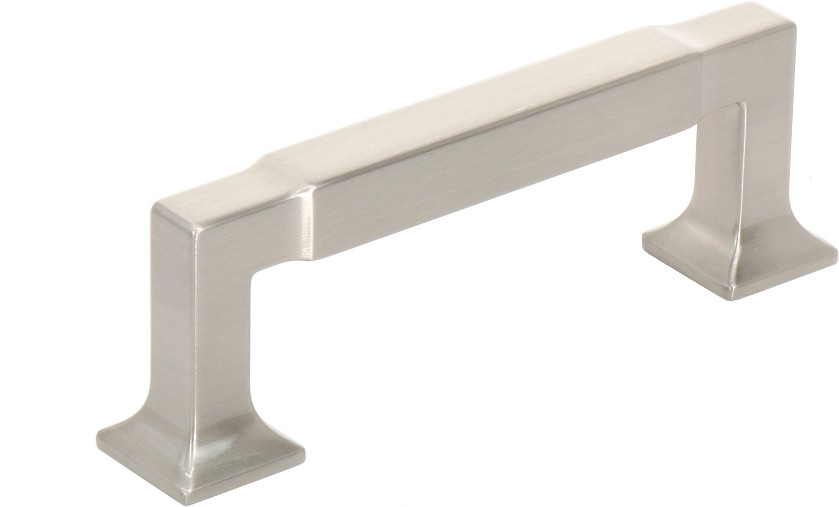 Mave 3-in , 76mm Center to Center Satin Nickel Rectangular Bar Drawer Pulls