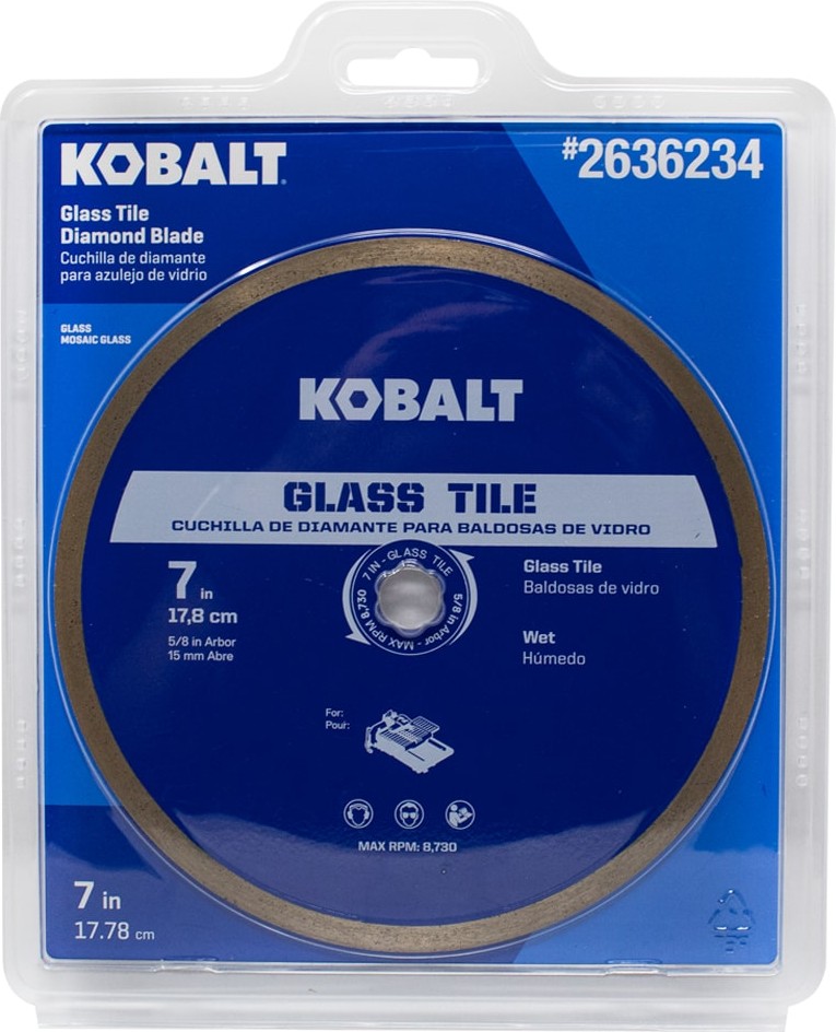 GL07 7-in Wet Continuous Rim Diamond Saw Blade