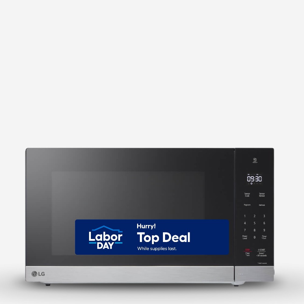 2-cu ft Large 1200 -Watt Inverter Technology Countertop Microwave ( Stainless Steel )
