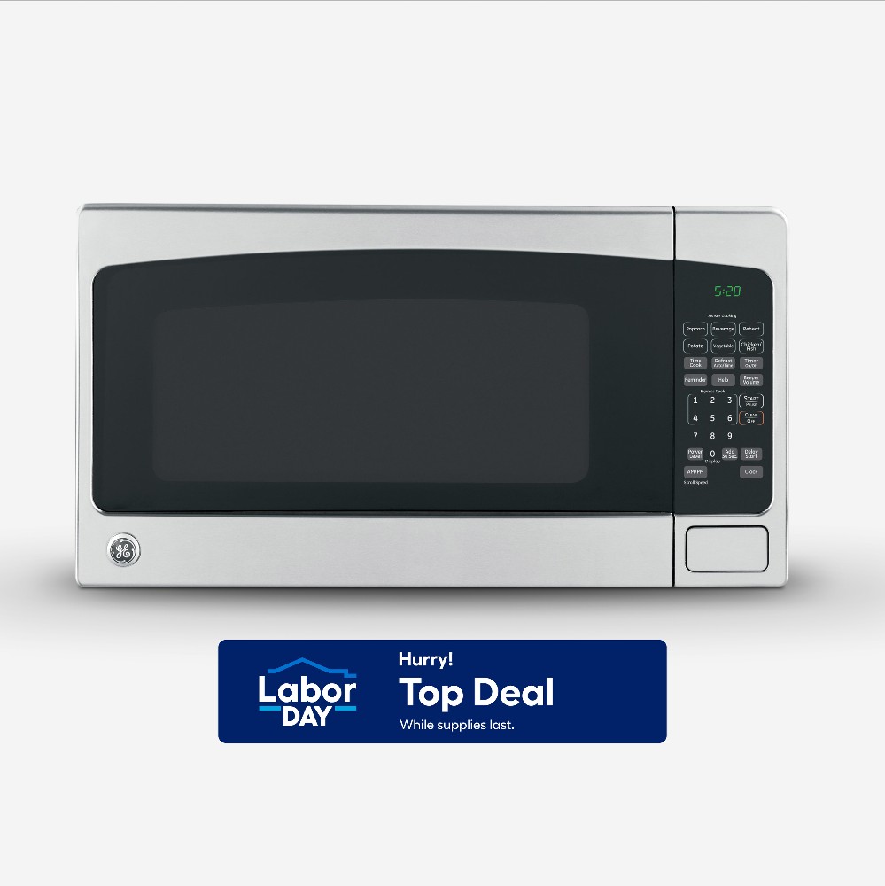 2.0-cu ft Large 1200 -Watt Countertop Microwave ( Stainless )