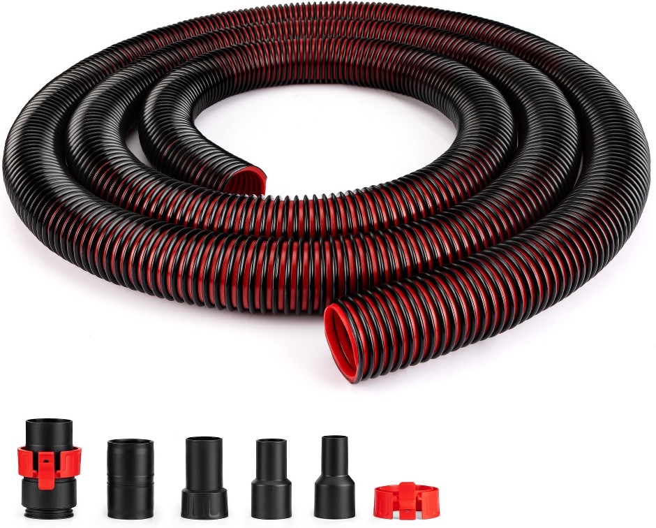 12FT 1-7/8'' Universal Hose 5 -Piece Hose assembly