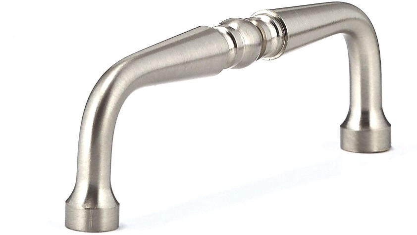 Laval 3-1/2-in , 89mm Center to Center Brushed Nickel Cylindrical Handle Drawer Pull