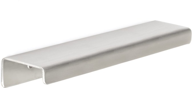 4-in , 102mm Center to Center Stainless Steel Rectangular Edge Drawer Pull