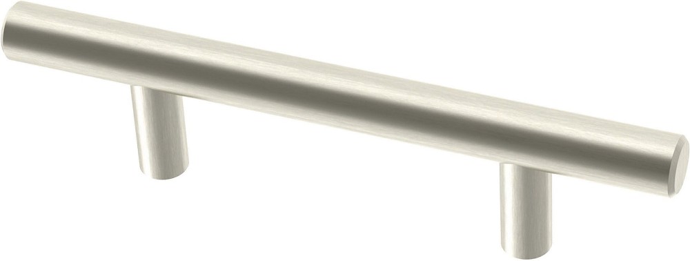 Axel 3-in , 76mm Center to Center Solid Stainless Steel Cylindrical Bar Drawer Pull