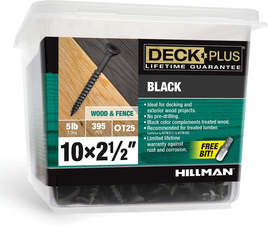 #10 x 2-1/2-in Wood to wood Deck Screws ( 395 -Per Box )