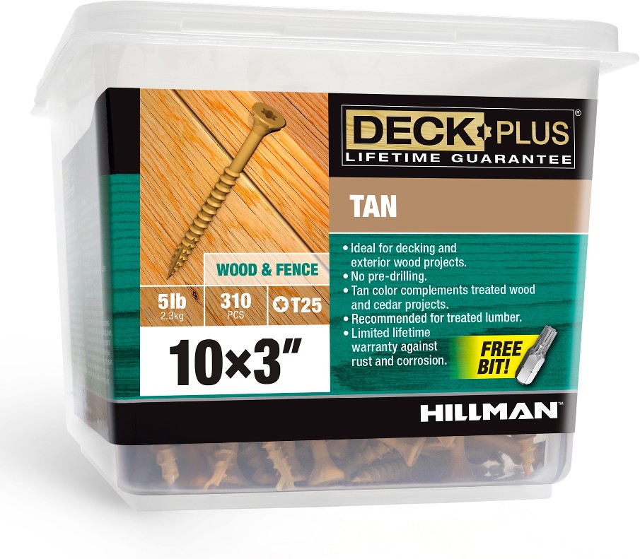 #10 x 3-in Wood to wood Deck Screws ( 310 -Per Box )