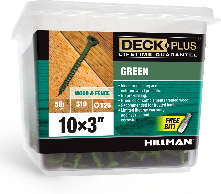 #10 x 3-in Wood to wood Deck Screws ( 310 -Per Box )