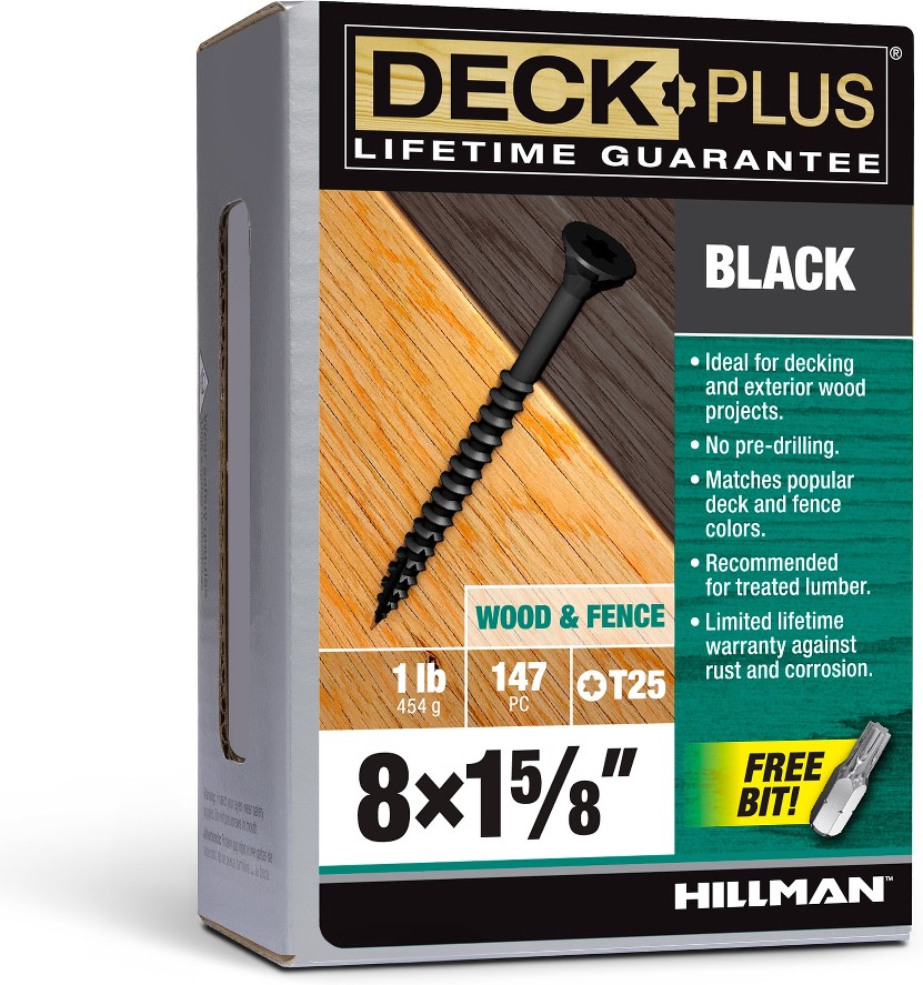 #8 x 1-5/8-in Wood to wood Deck Screws ( 147 -Per Box )