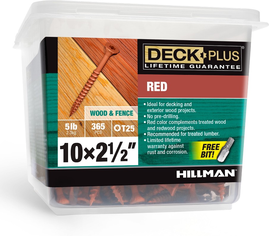 #10 x 2-1/2-in Wood to wood Deck Screws ( 365 -Per Box )