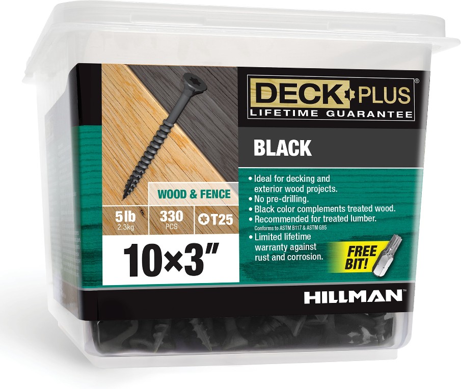 #10 x 3-in Wood to wood Deck Screws ( 330 -Per Box )