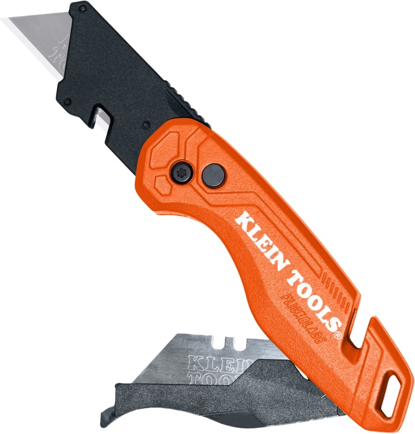 Folding Utility Knife With Blade Storage