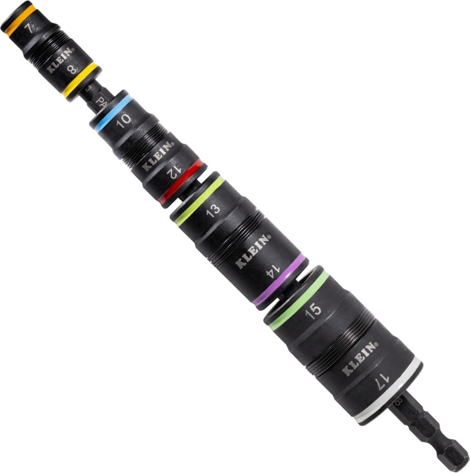 8-in-1 Metric Impact-Rated Flip Socket Set