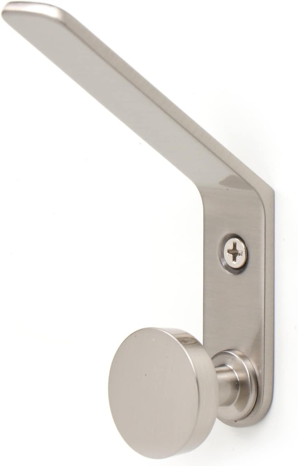 2.87-in Satin Nickel Zinc Universal hook