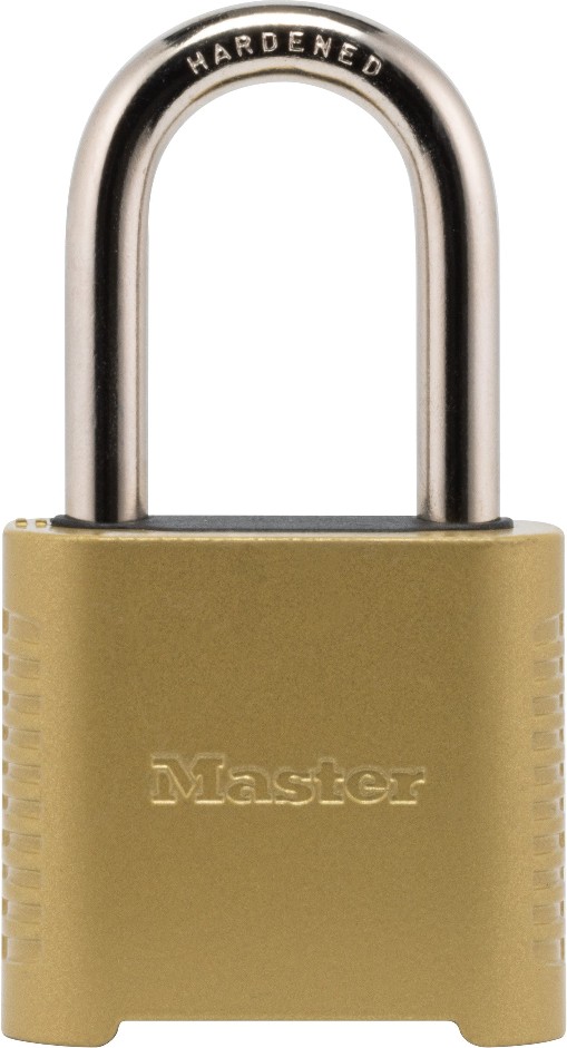 Heavy Duty Outdoor Resettable Combination Padlock, 2-in Wide x 1-1/2-in Shackle