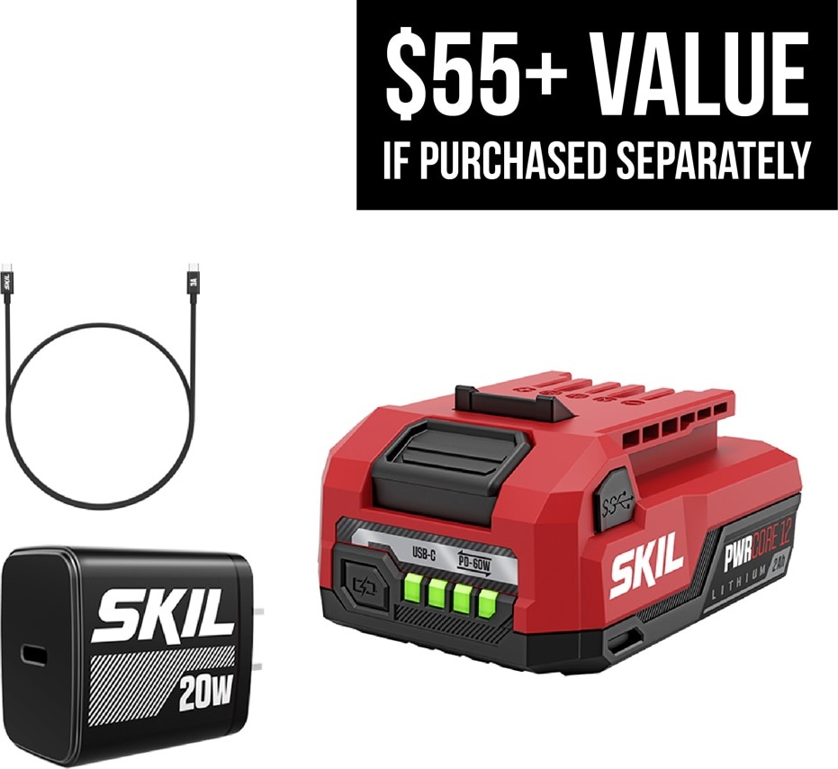 PWR CORE 12 12 -Volt 1 -Pack Lithium-ion ( 2 Ah Battery and Charger )