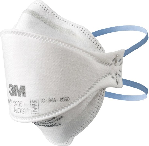 White Disposable N95 Multi-Purpose Non-Valved Respirator 10 -Pack