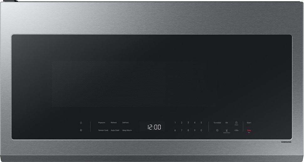 2.1-cu ft Over-the-Range Microwave with Sensor Cooking ( Stainless steel )