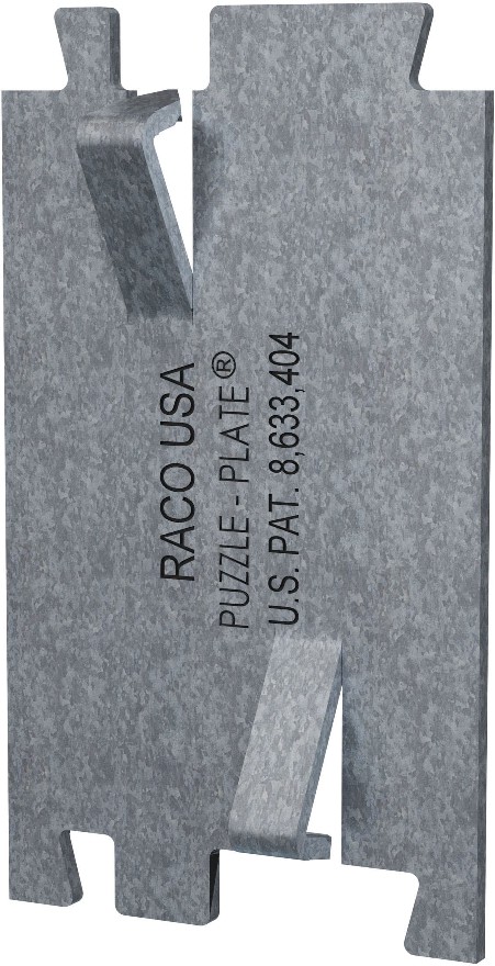 PUZZLE-PLATE 2-5/8-in x 1-1/2-in Galvanized Nail plates 100 -Pack