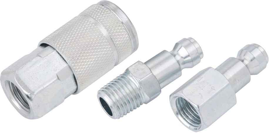 NPT Coupler/Plug Kit 1/4-in Automotive