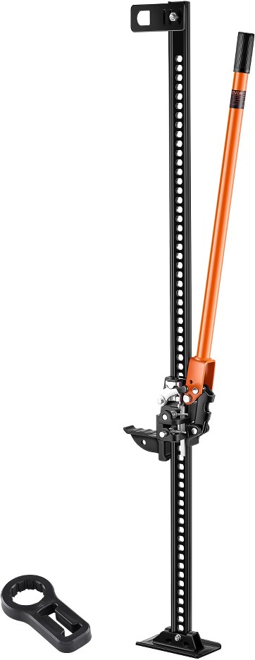 Orange 3.18-Ton Steel Manual Farm jack