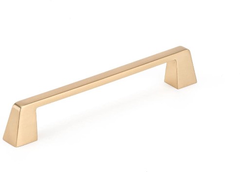Stirling 6-5/16-in , 160mm Center to Center Champagne Bronze Rectangular Handle Drawer Pull