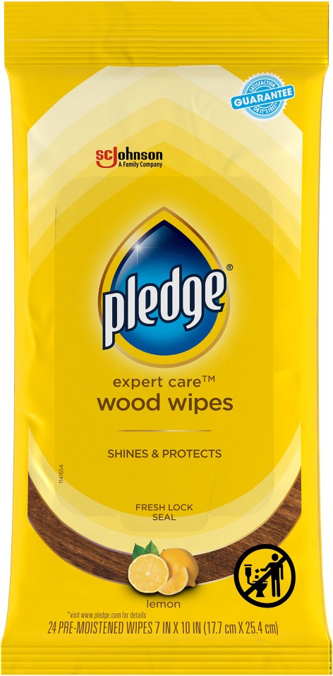 Enhancing Wipes 24 -Count Lemon Wood furniture cleaner Pad