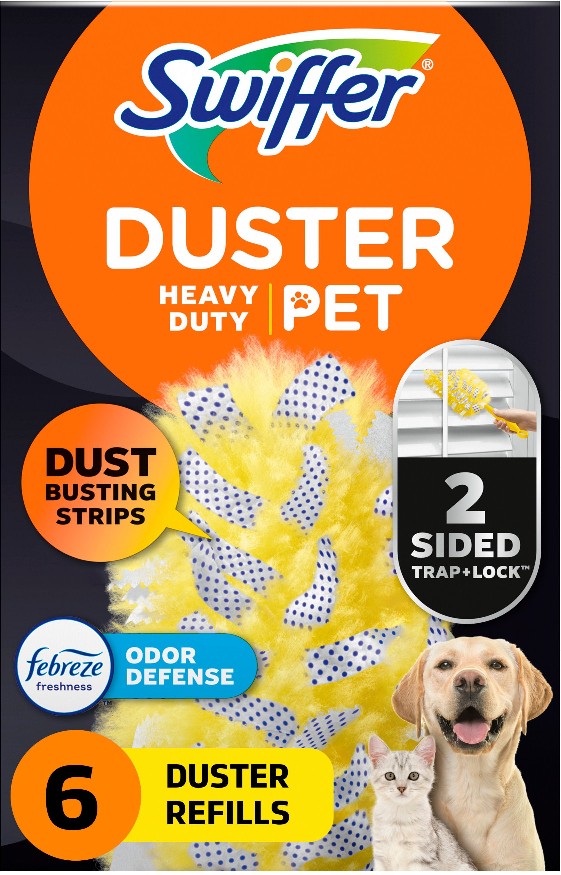 Dusters Heavy Duty Pet Poly fiber Refill 6 -Count