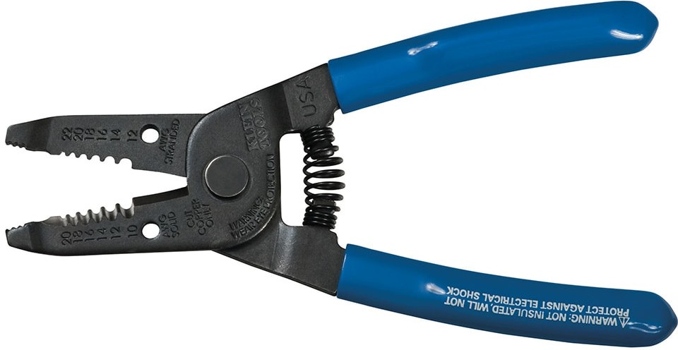 Wire Stripper/Cutter 10-20 Solid, 12-22 AWG Stranded