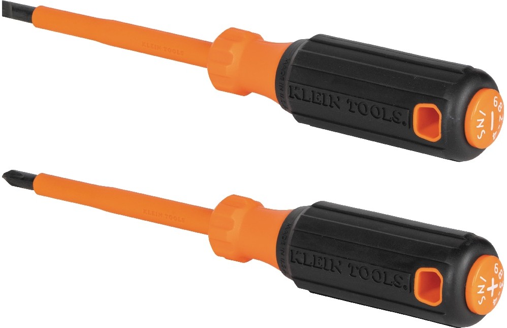 Screwdriver Set, 1000V Insulated, 2-Piece