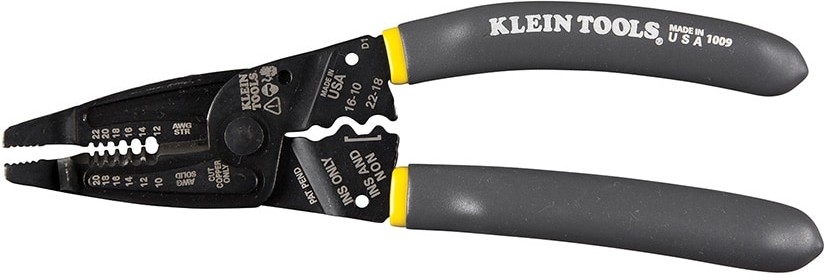 Klein-Kurve Long-Nose Wire Stripper, Wire Cutter, Crimping Tool
