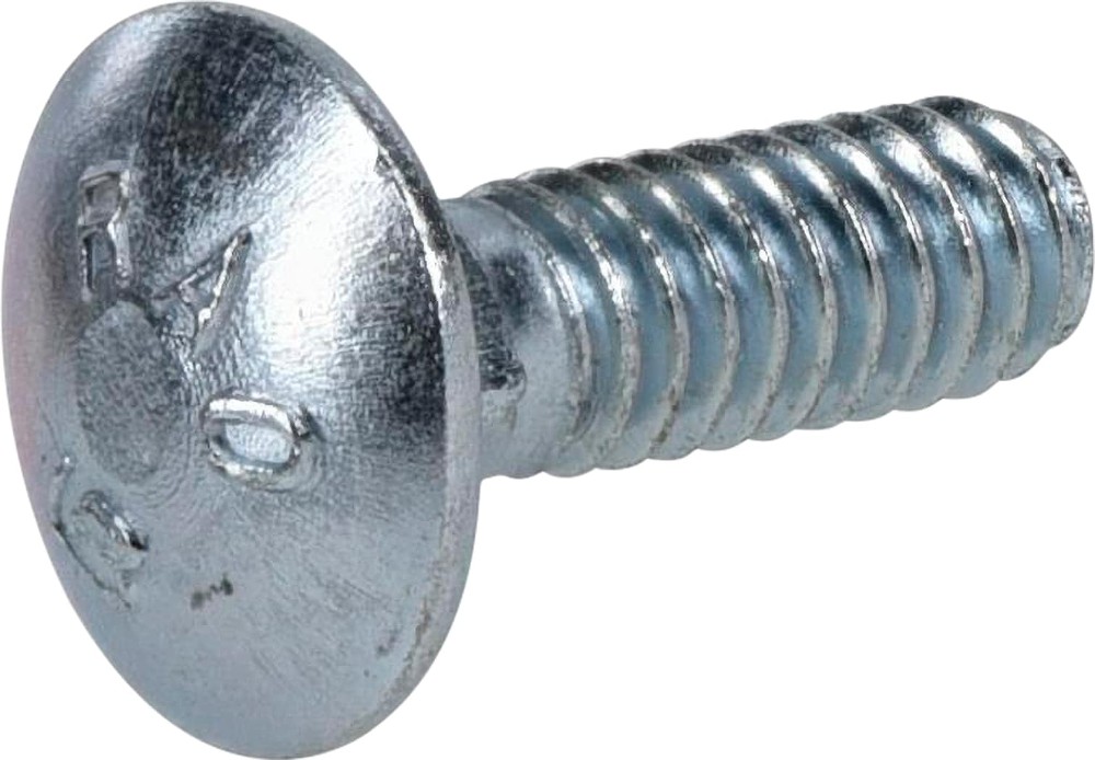 1/4-in x 3/4-in Zinc-plated Coarse Thread Interior Carriage Bolt