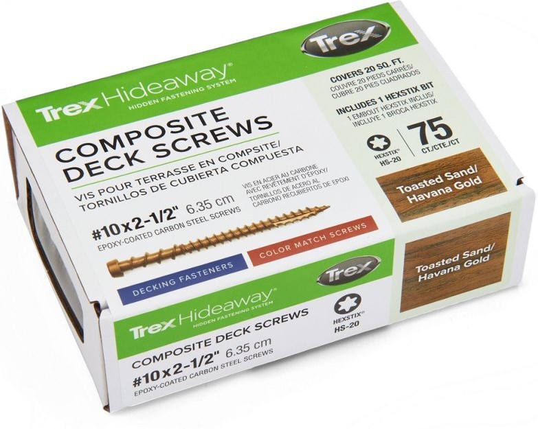 #10 x 2-1/2-in Composite Deck Screws ( 75 -Per Box )