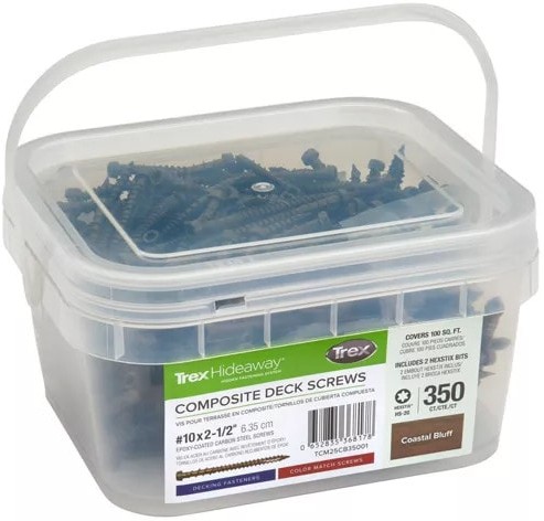 #10 x 2-1/2-in Composite Deck Screws ( 350 -Per Box )