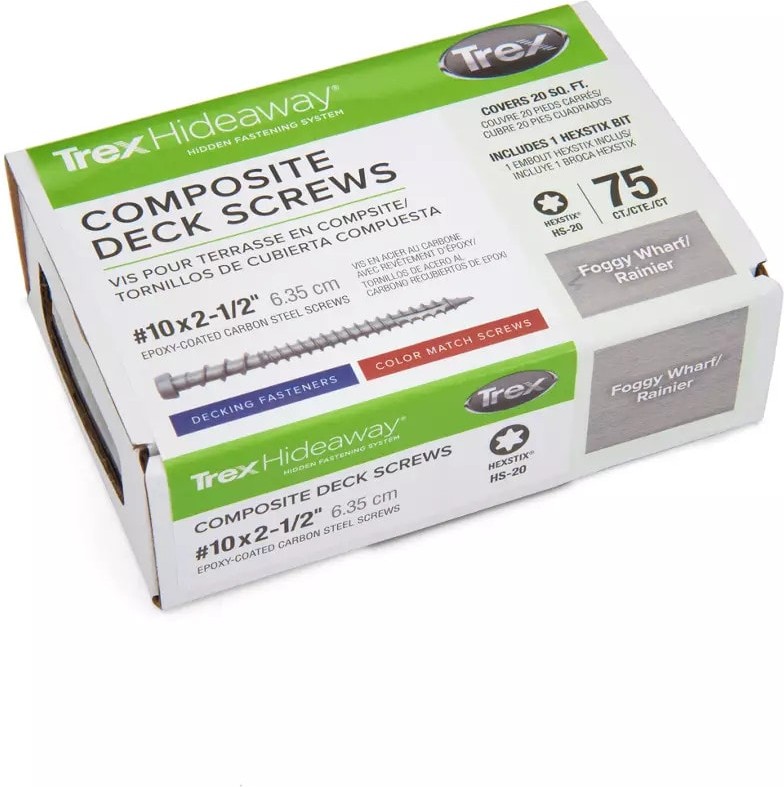 #10 x 2-1/2-in Composite Deck Screws ( 75 -Per Box )