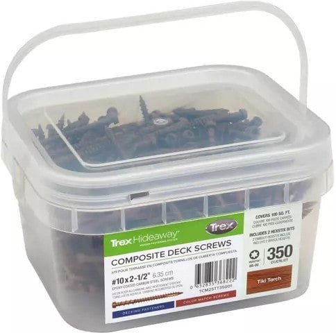 #10 x 2-1/2-in Composite Deck Screws ( 350 -Per Box )