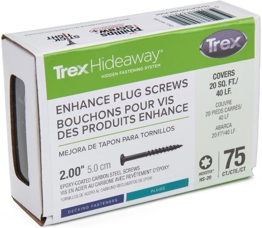 #10 x 2-in Composite Deck Screws ( 75 -Per Box )