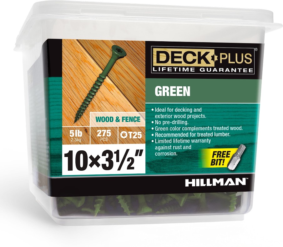 #10 x 3-1/2-in Wood to wood Deck Screws ( 275 -Per Box )