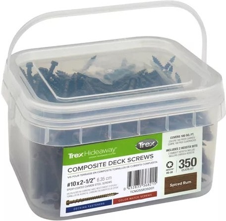#10 x 2-1/2-in Composite Deck Screws ( 350 -Per Box )